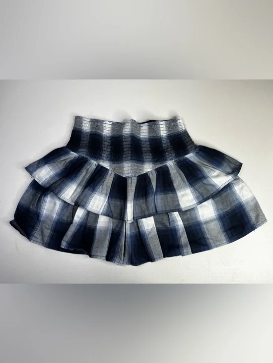 The Children's Place Blue and White Plaid Tiered Skirt with shorts, XXL 16
girls - Picture 6 of 9